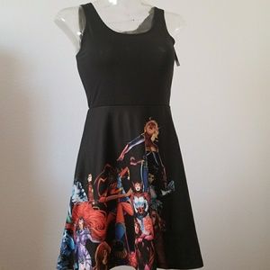 marvel skater dress